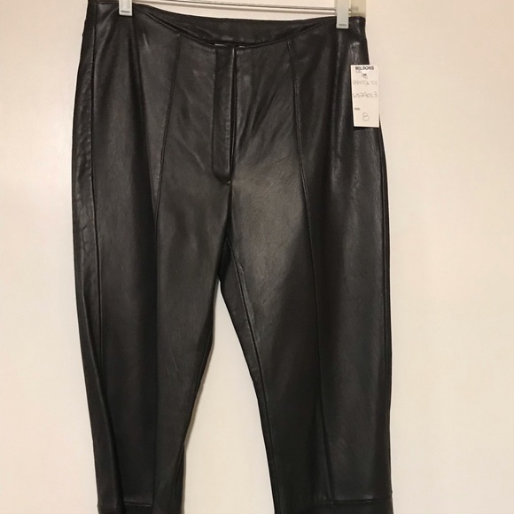 Wilson leather pants size 8 - Picture 3 of 12